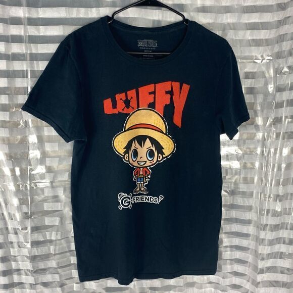 Funimation Black Luffy G-Friends Tshirt - Picture 2 of 4